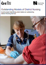 Outstanding Models of District Nursing: A joint project identifying what makes an outstanding District Nursing Service